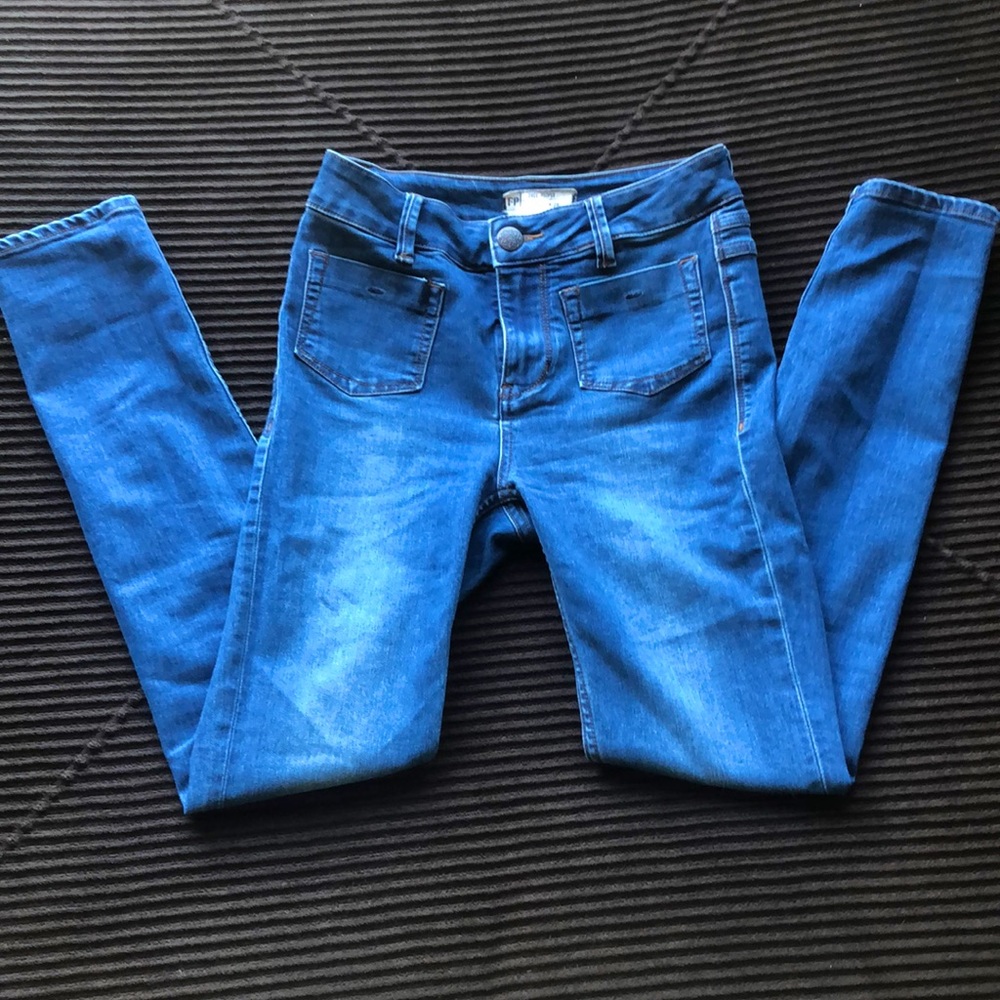 NWOT Vintage free people high waisted jeans